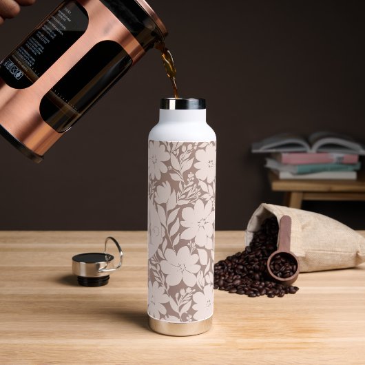 Mocha Blossom Elegance Waterfles (Koffie)
