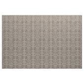 Mocha Brown Bloemen Damask Stof (Yard (91,4 cm))