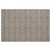 Mocha Brown Bloemen Damask Stof (Fat Quarter)