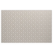 Mocha Brown Ikat Diamonds Stof (Fat Quarter)