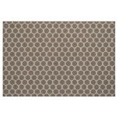 Mocha Brown Mod Stippen Stof (Fat Quarter)