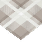 Mocha Brown Moroccan buffalo plaid check  Tafelkleed (Gekanteld)