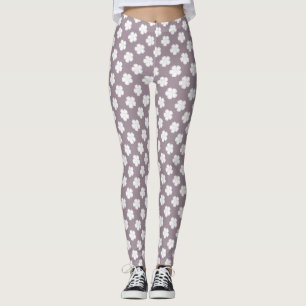 Mocha Brown Oogje Vrouwen Leggings