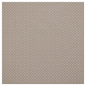Mocha Brown Tiny Stippen Stof (Swatch)
