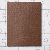 Mocha Bruin Stevige Kleur | Klassiek | Elegant Legpuzzel