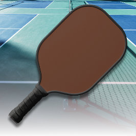 Mocha Bruin Stevige Kleur | Klassiek | Elegant Pickleball Paddle