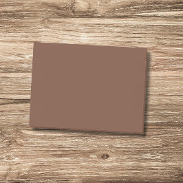 Mocha Bruin Stevige Kleur | Klassiek | Elegant Post-it® Notes