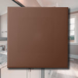 Mocha Bruin Stevige Kleur | Klassiek Elegant Tegeltje<br><div class="desc">Mocha Brown - Introductie van de tijdloze allure van het Solid Color Design: een boeiende mix van klassieke vorm en elegante eenvoud. Dit ontwerp is een viering van de kracht en schoonheid gevonden in een enkele, opvallende tint. Het solide kleurontwerp straalt verfijning uit en omarmt de essentie van minimalisme, waardoor...</div>