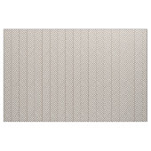 Mocha bruin visgraat grote schaal stof (Yard (91,4 cm))