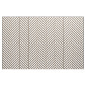 Mocha bruin visgraat grote schaal stof (Fat Quarter)