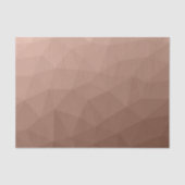 Mocha bruine geometrische mesh modern patroon tissuepapier (Voorkant)