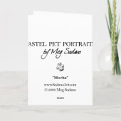 Mocha Cathcart Kaart (Achterkant)