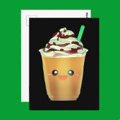 Mocha Coffee Iced Blended Drink Briefkaart