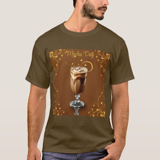 Mocha Day Brown T-shirt (Voorkant)