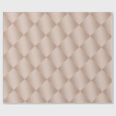 Mocha Diamond Tiles Wrapping Paper Cadeaupapier (Vlak)