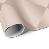 Mocha Diamond Tiles Wrapping Paper Cadeaupapier (Rol Hoek)