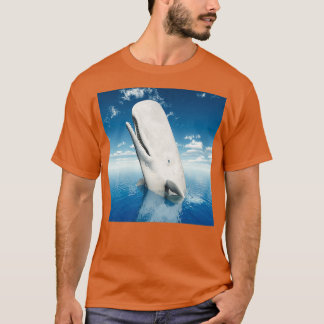 Mocha Dick Sperm Whale White Whale T-shirt