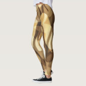 Mocha en Tan Art Leggings oefening (Links)