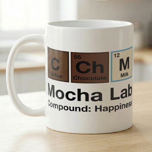 Mocha Formula Cafe Humor Recipe Koffiemok