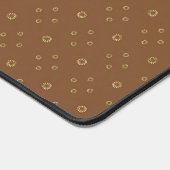 Mocha | Golden Zinnia Sun Bureaumat (Hoek)