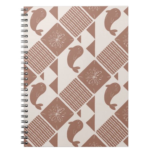 Mocha Harmony Selkie Notitieboek (Voorkant)