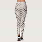 Mocha Heart Leggings voor vrouwen (Achterkant)