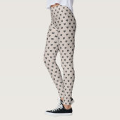 Mocha Heart Leggings voor vrouwen (Links)