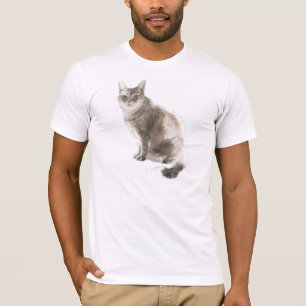 "Mocha in een zonnige plek" T-shirt - Dubbelzijdig