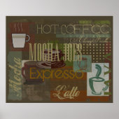 Mocha Joes Cafe Sign Poster (Voorkant)