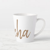 Mocha-koffieliefhebbers espresso latte mok (Rechts)