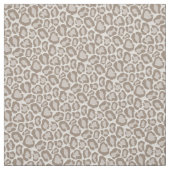 Mocha Leopard Animal Print Stof (Swatch)