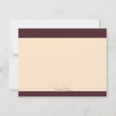 Mocha Life to the Soul Coffee Cup Note Cards Kaart (Achterkant)