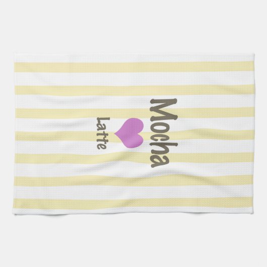 Mocha Lovers Kitchen Towel! Theedoek (Horizontaal)