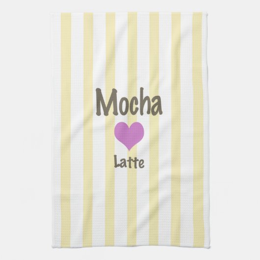 Mocha Lovers Kitchen Towel! Theedoek (Verticaal)