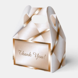 Mocha Marmeren Gable Favor Box Bedankdoosjes