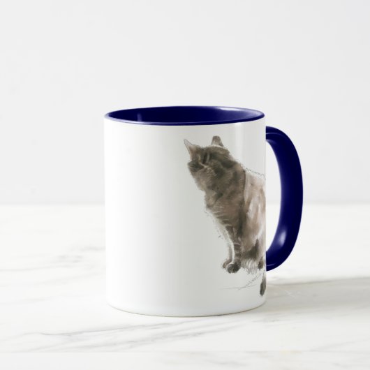 Mocha-Mok (dubbelzijdig) Mok (Voorkant rechts)