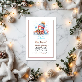 Mocha Mousse: "Baby, het is koud buiten!" Baby Sho Kaart