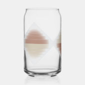 Mocha Mousse Blikvorm Glas (Voorkant)