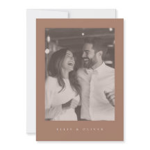 Mocha Mousse Boho Fotobruiloft Modern