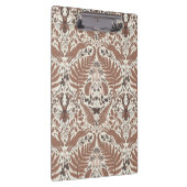 Mocha mousse bos-/bosdieren en planten klembord (Rechts)