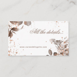 Mocha Mousse Botanical alle details 1 Informatiekaartje