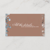 Mocha Mousse Botanical alle details 2 Informatiekaartje (Voorkant)