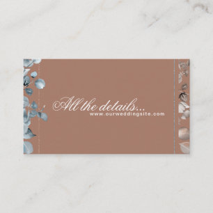 Mocha Mousse Botanical alle details 2 Informatiekaartje