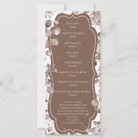 Mocha Mousse Botanisch  (Achterkant)