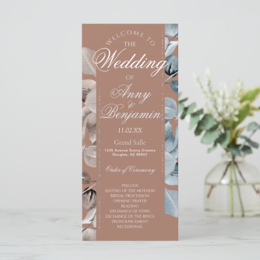 Mocha Mousse Botanisch Programma 2 (Staand voorkant)