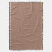 Mocha Mousse Bruine Effen Kleur Deken (Voorkant Verticaal)