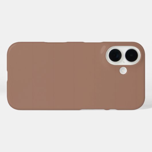 Mocha Mousse Case-Mate iPhone Case (Achterkant (horizontaal))
