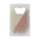 Mocha Mousse Creditkaart Flessenopener (Voorkant)
