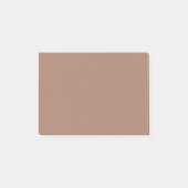Mocha Mousse Effen Kleur Post-it® Notes (Voorkant)