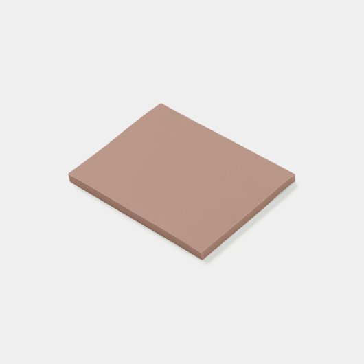 Mocha Mousse Effen Kleur Post-it® Notes (Schuin)